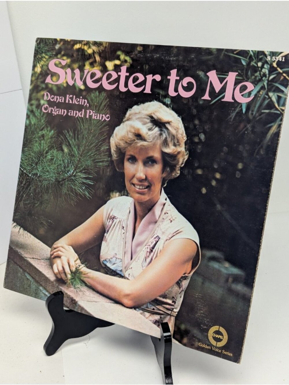 Sweeter To Me S-5341 Dona Klein Chapel Records Vinyl Golden Voice